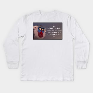 Rafiki Quote Kids Long Sleeve T-Shirt